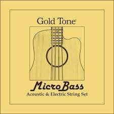 Gold Tone Microbass rubber string set