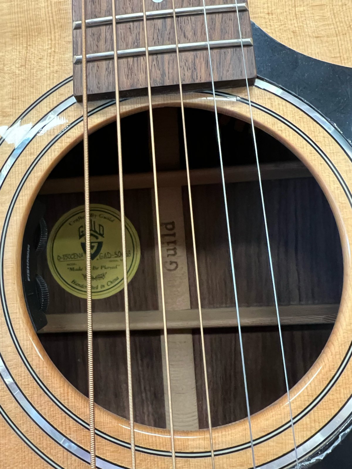 Guild Acoustic Guitar w/hard case