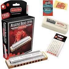 Hohner Marine Band 1896 Harmonica - Key of A