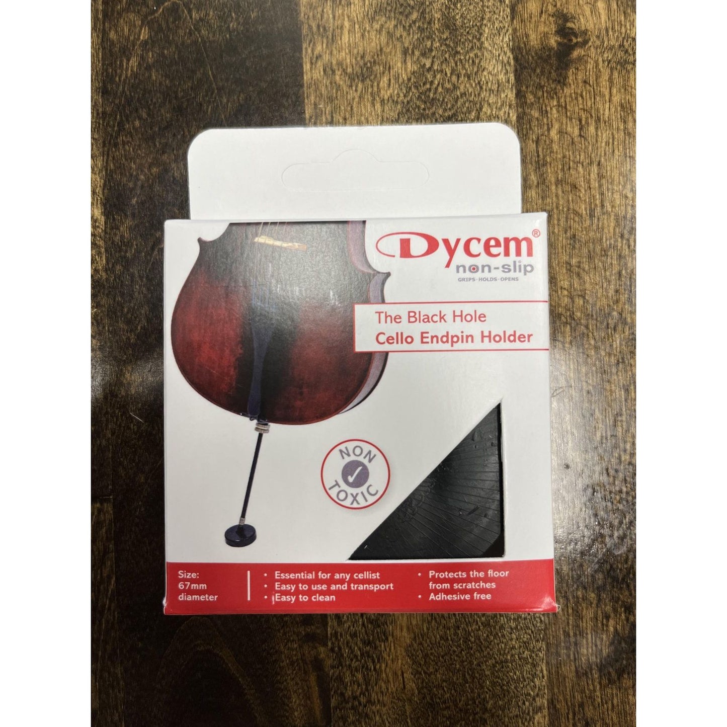 Dycem The Black Hole - cello endpin holder