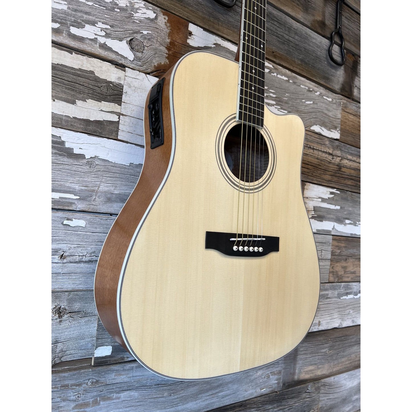NGW Dread Cutaway Guitar, Natural
