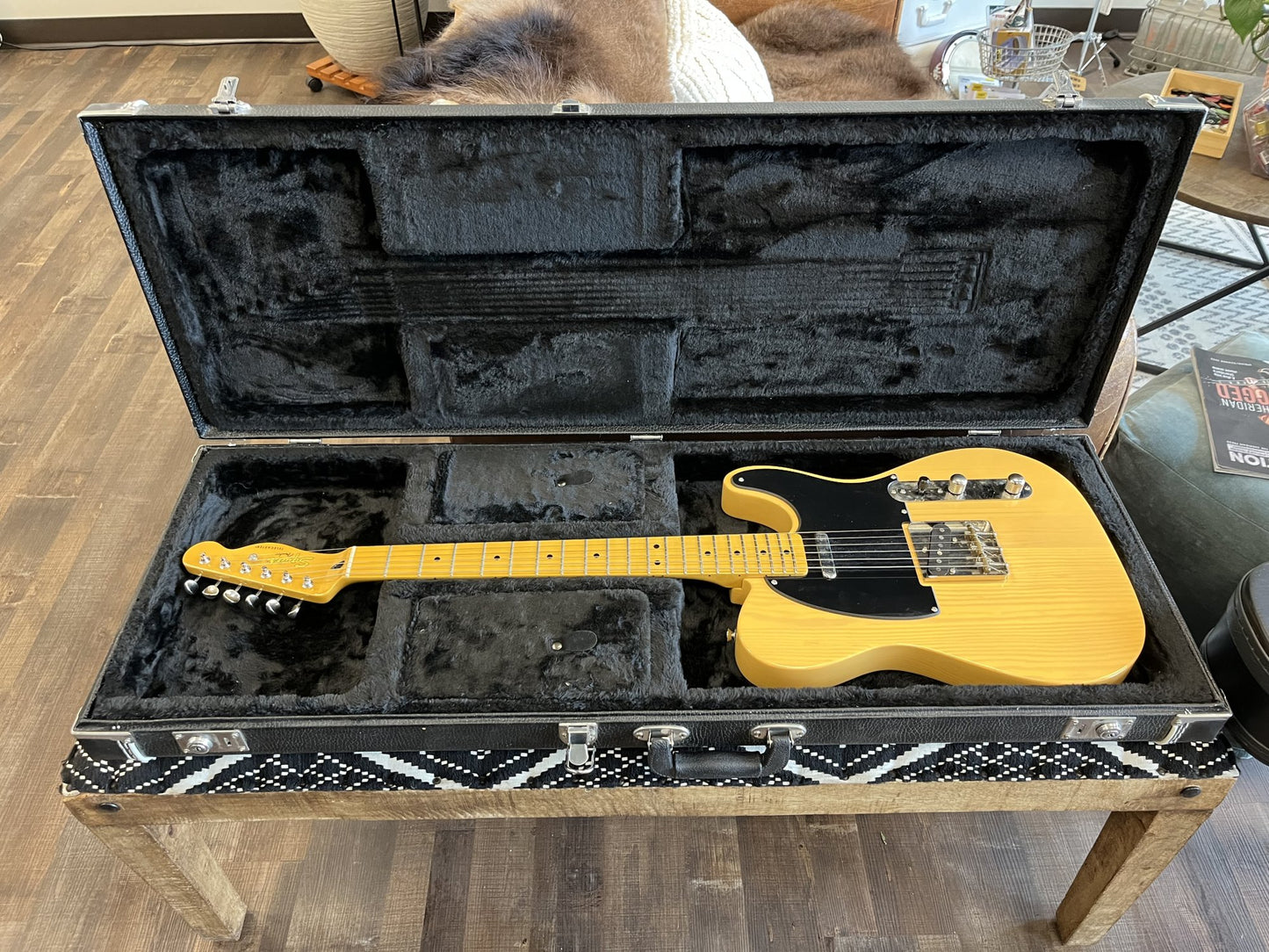 Fender Squire Telecaster 50s Classic Vibe with Hard Case