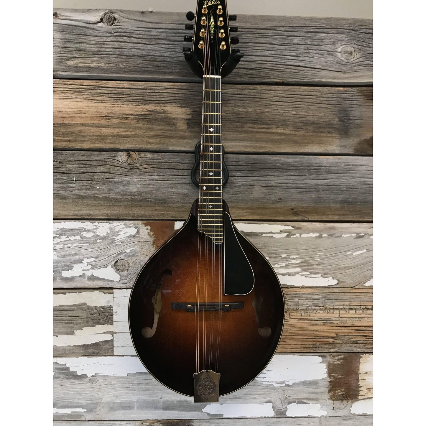 Ellis A-5 Reserve Mandolin with Engraved James Tailpiece w/deluxe branded hard case
