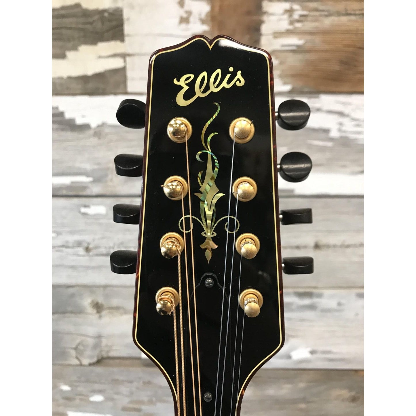Ellis A-5 Reserve Mandolin with Engraved James Tailpiece w/deluxe branded hard case