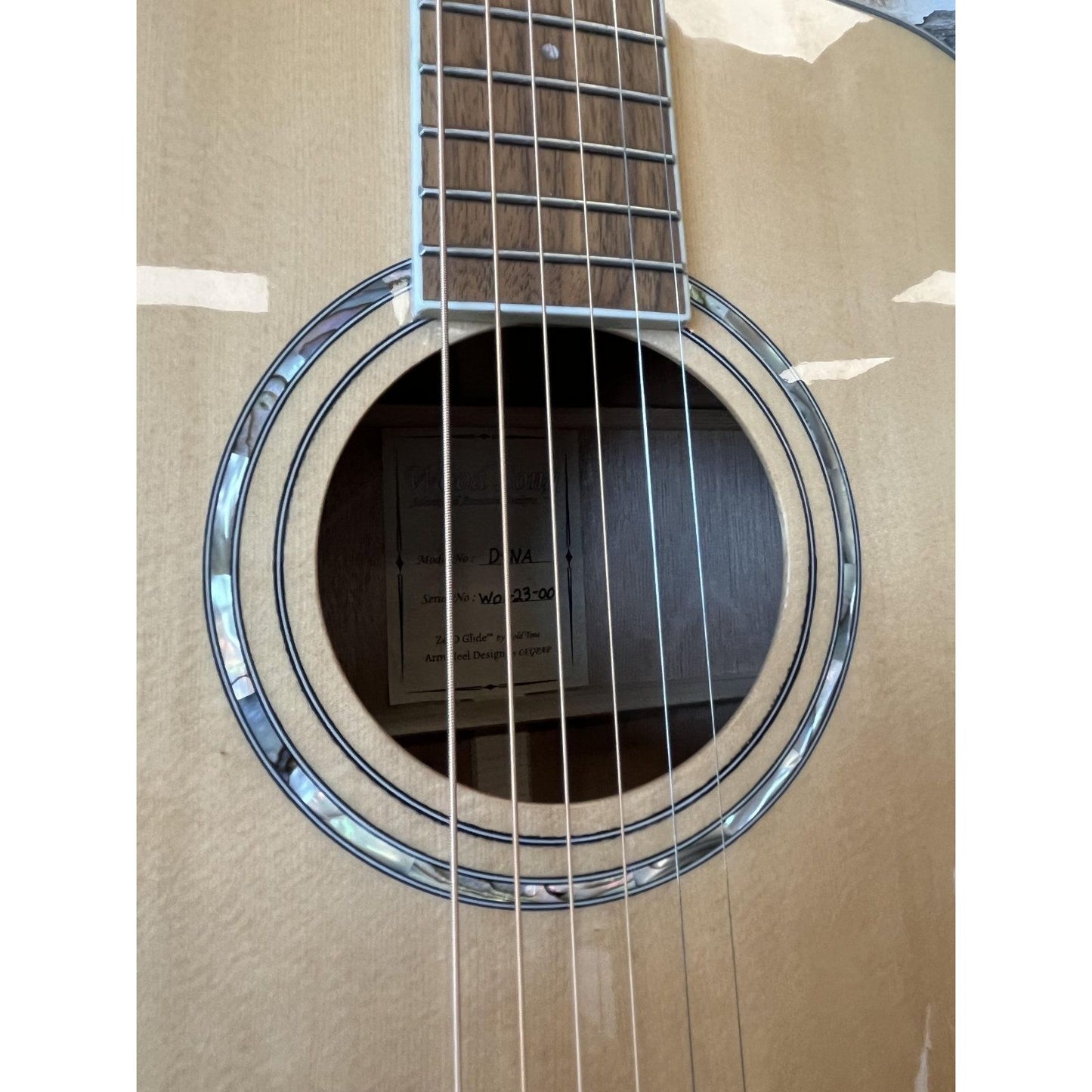 Wood Song D-NA Dreadnought Acoustic Guitar w/ gig bag
