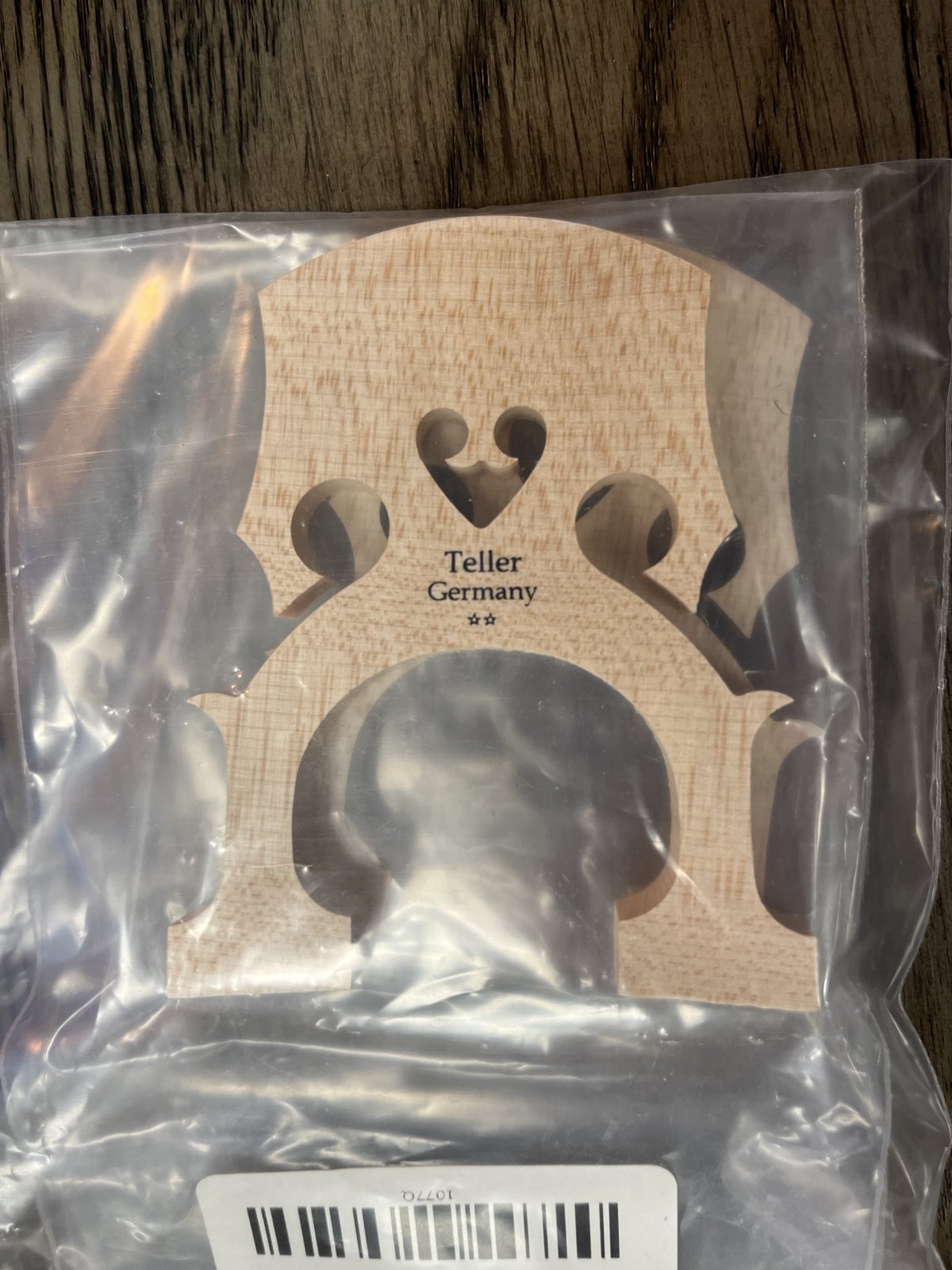 Bridge, 1/4 Cello, Knilling, Unfitted