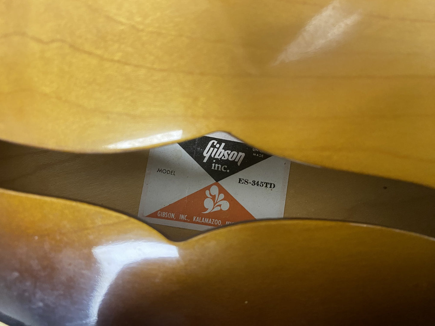 Paninos-1978 Gibson ES345TD Sunburst