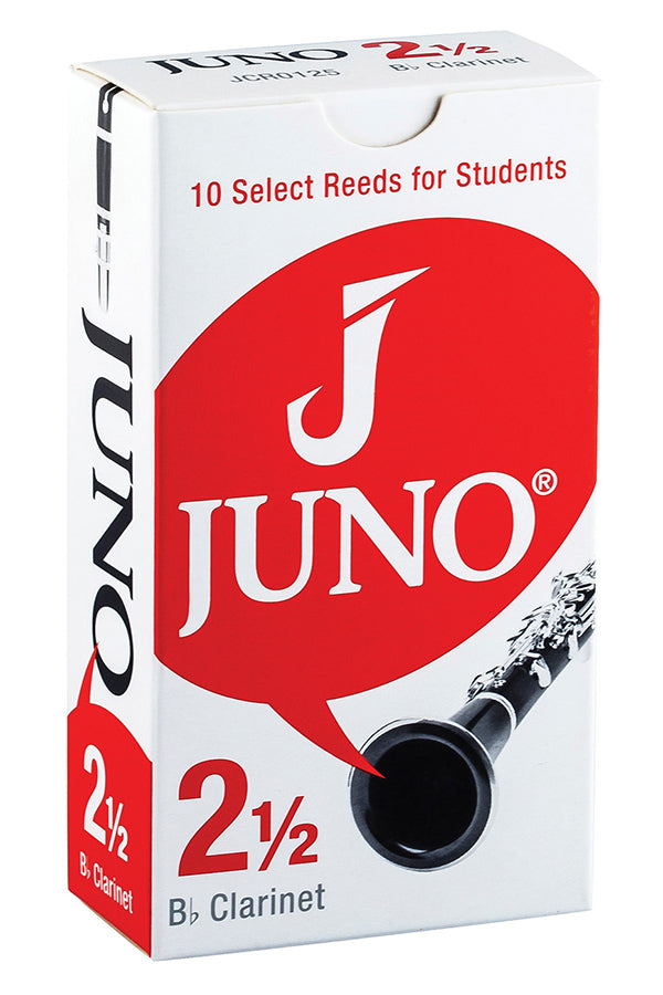 Juno Bb Clarinet Reeds No2.5 - 10 Pack