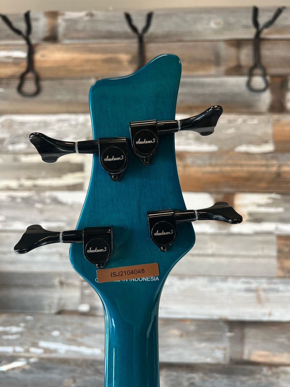Jackson X Series Spectra Bass SBXQ IV, Amber Blue Burst (like new)
