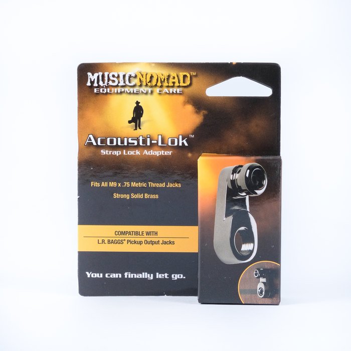 Acousti-Lok Strap Lock Adapter for Metric Output Jacks