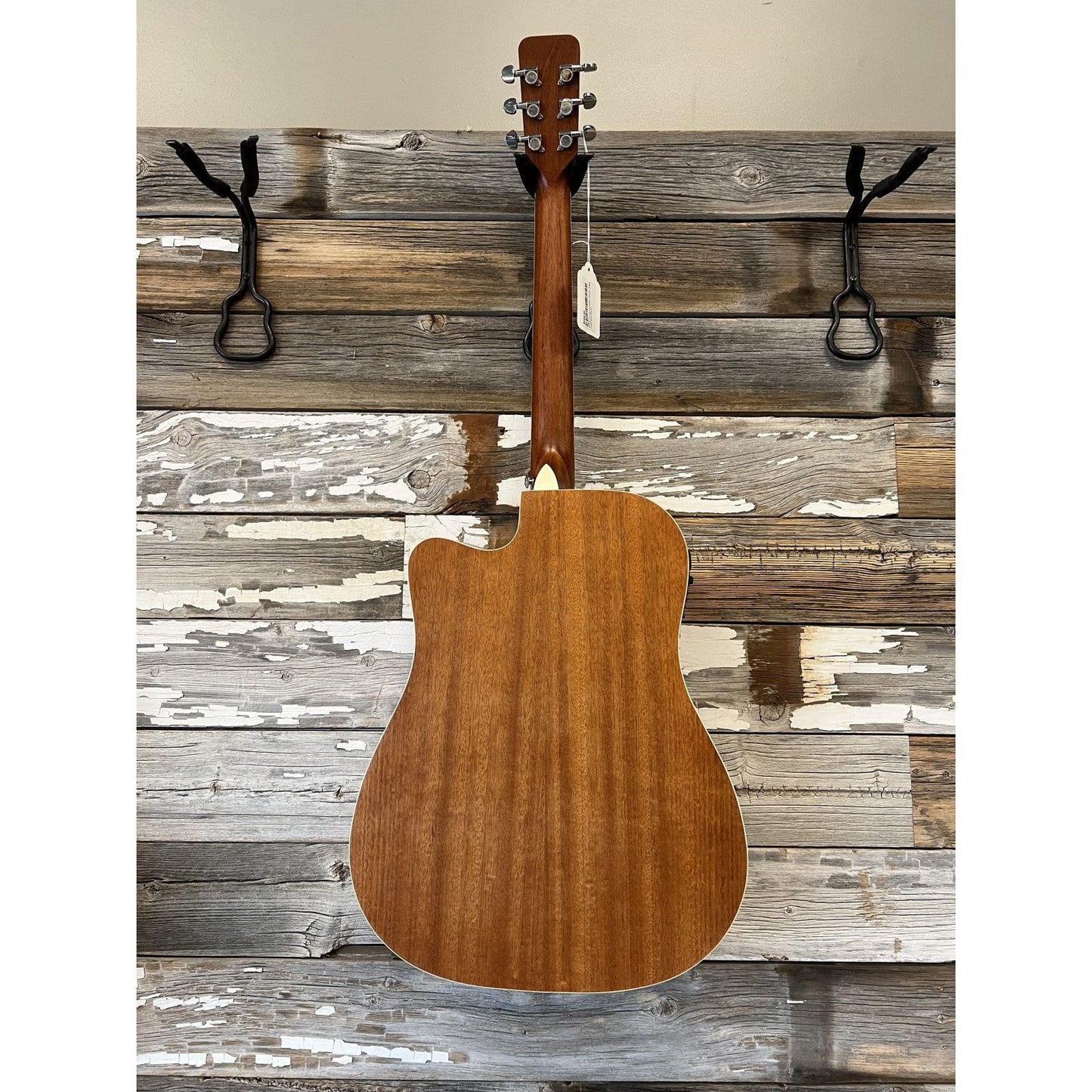 NGW Dread Cutaway Guitar, Edgeburst