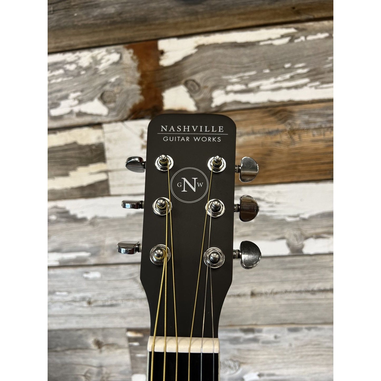 NGW Dread Cutaway Guitar, Edgeburst