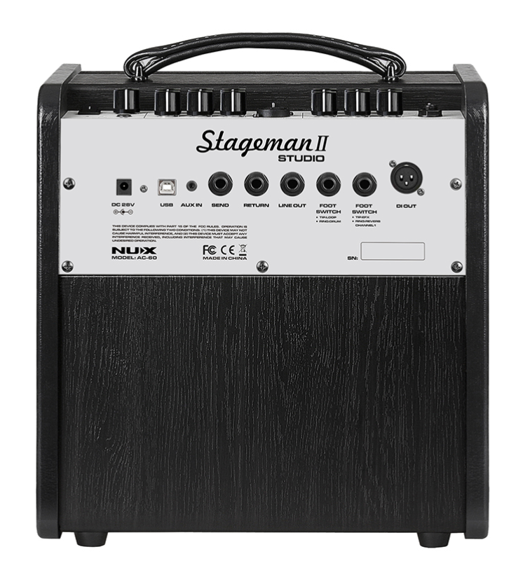 NUX AC-60 Acoustic Guitar Amplifier 60W