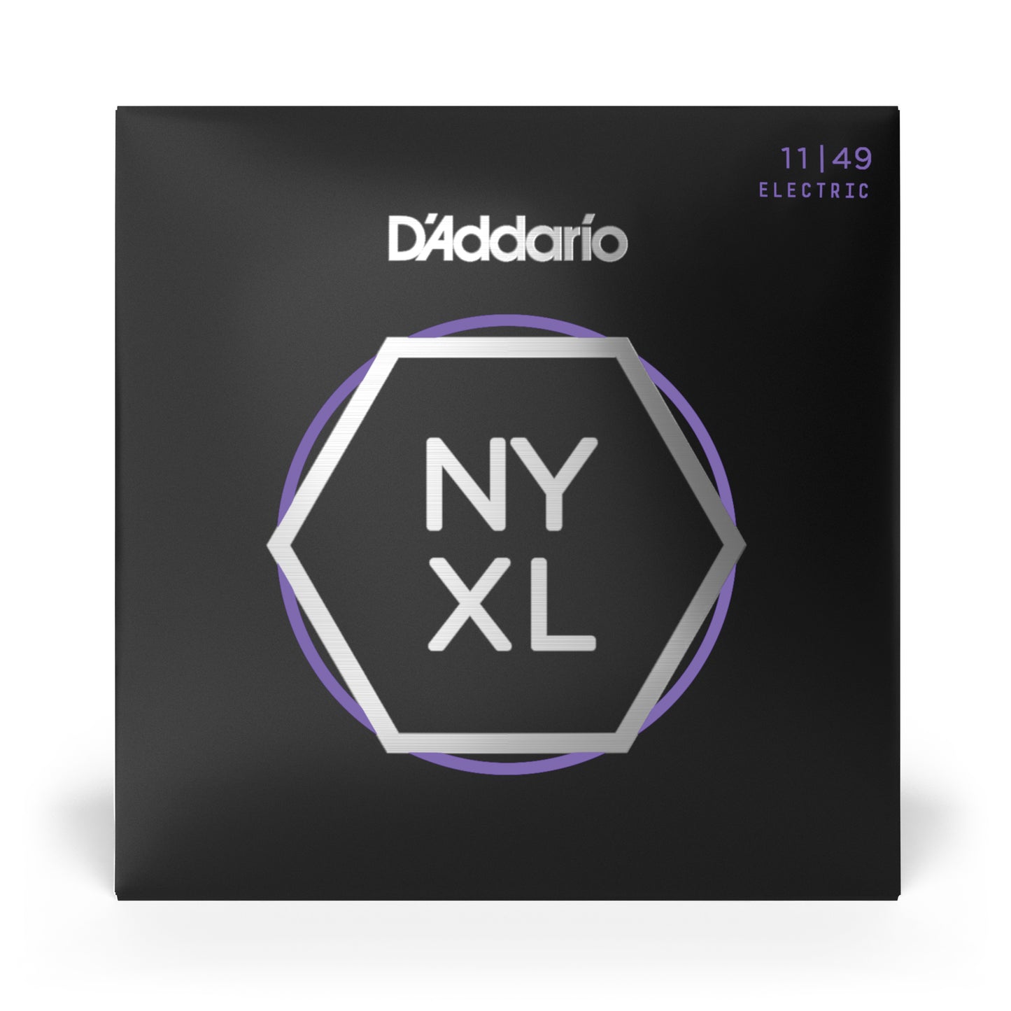 D'Addario NYXL1149 Nickel Wound Electric Guitar Strings, Medium, 11-49