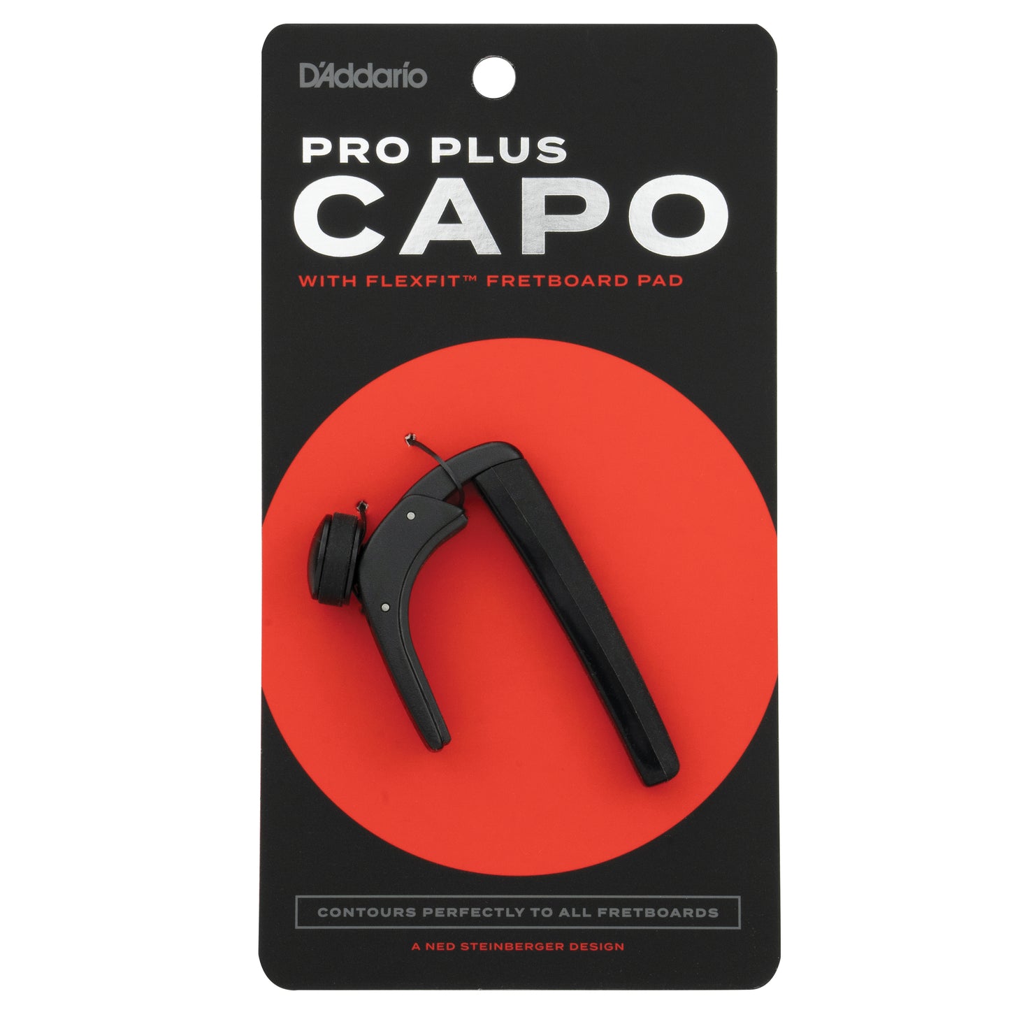 D'Addario Pro Plus Capo, Black