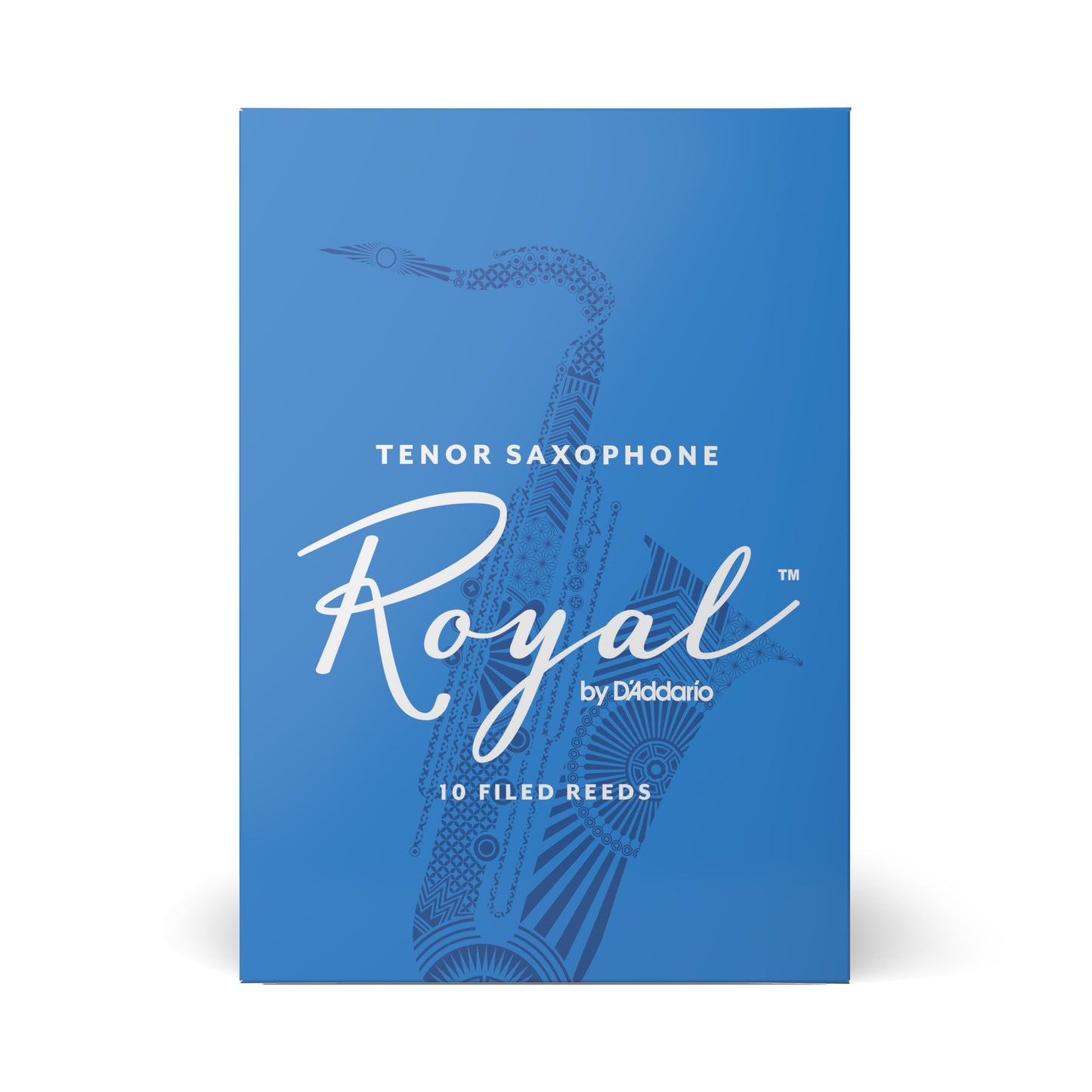 Royal by D'Addario Tenor Sax Reeds, Strength 2.5, 10-pack