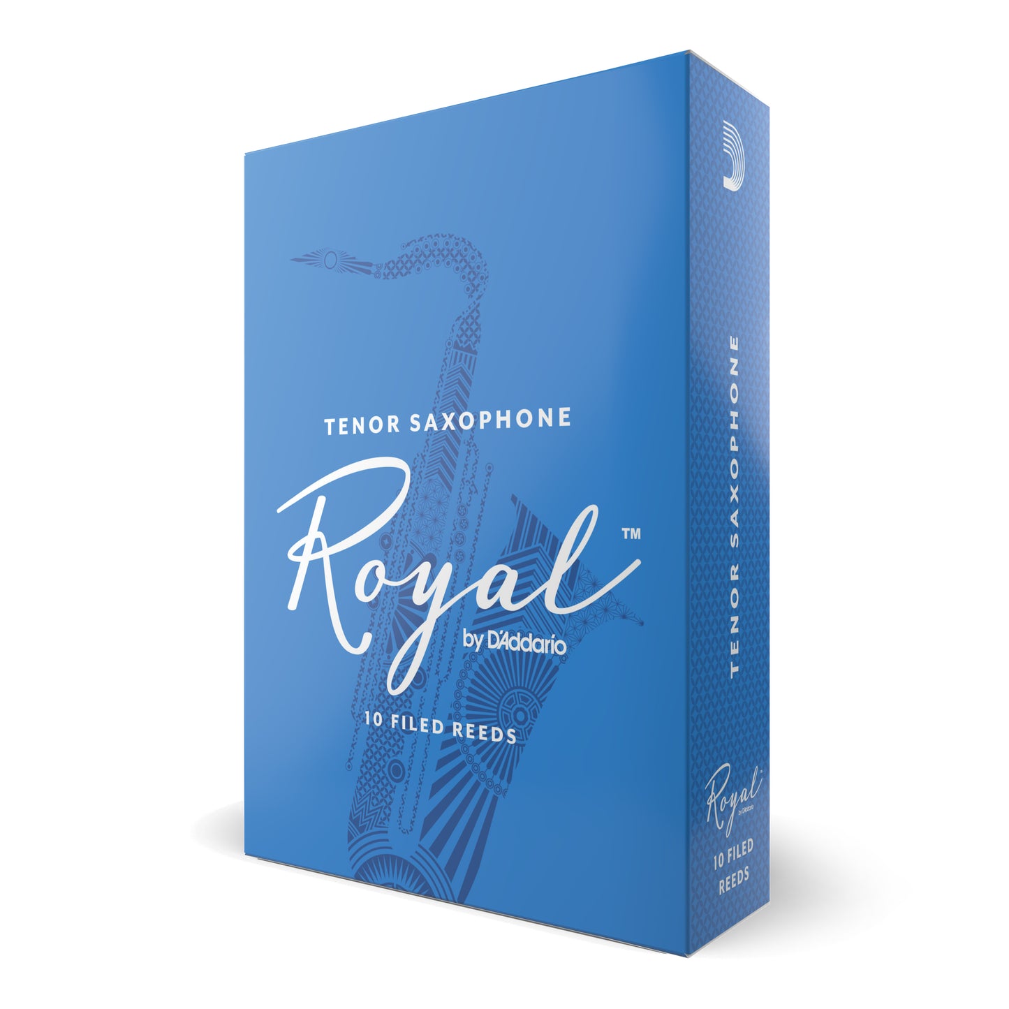 Royal by D'Addario Tenor Sax Reeds, Strength 2.5, 10-pack