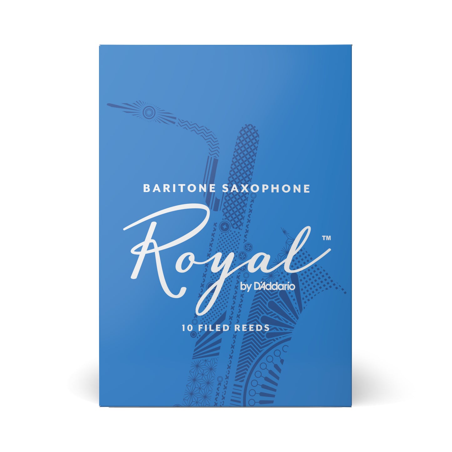 Royal by D'Addario Baritone Sax Reeds, Strength 2, 10-pack