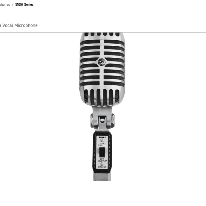 Shure 55SH SERIES II Microphone