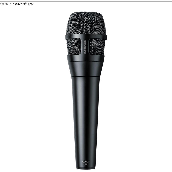Shure Nexadyne Cardioid Dynamic Mic