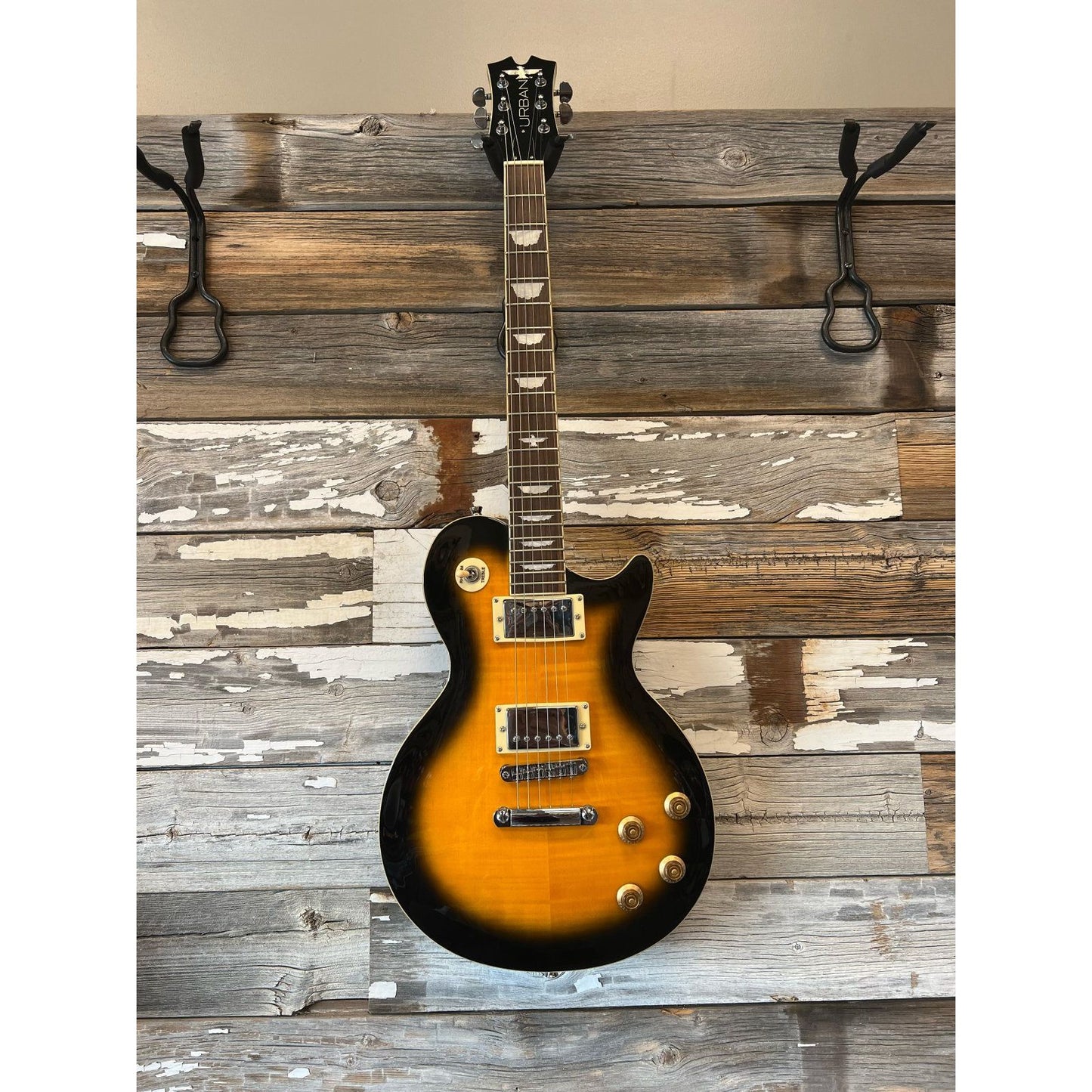 USED KU Limited Edition Tobacco Sunburst Electric Guitar w/gig bag