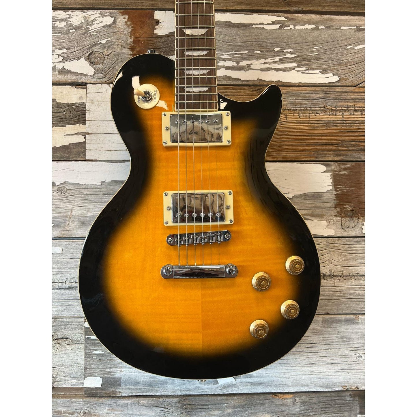 USED KU Limited Edition Tobacco Sunburst Electric Guitar w/gig bag