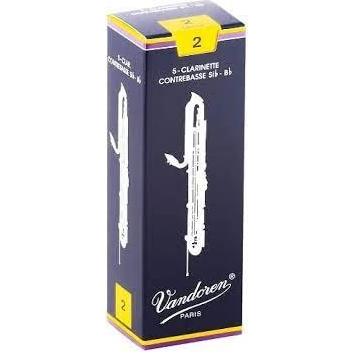 Vandoren Contra Bass Clarinet Reed #2, single