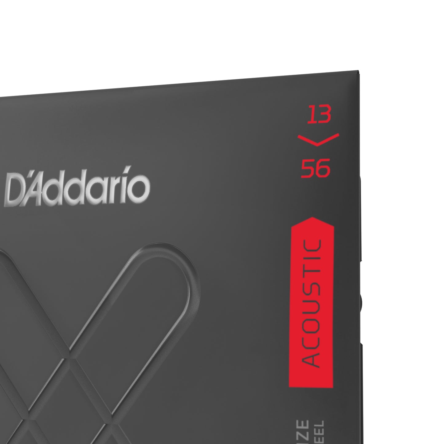 D'Addario XTABR1356 XT 80/20 Bronze Acoustic Guitar Strings, Medium, 13-56