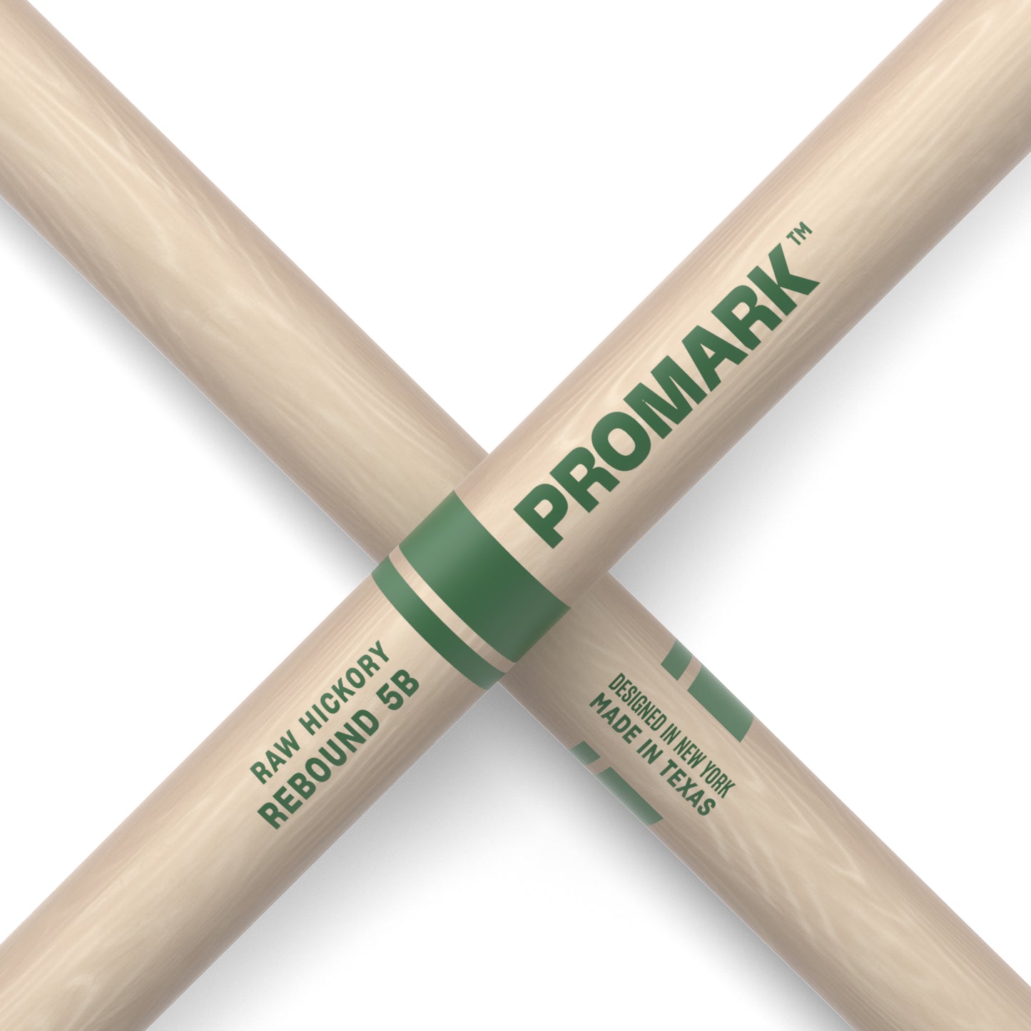 ProMark Rebound 5B Raw Hickory Drumstick Acorn Wood Tip