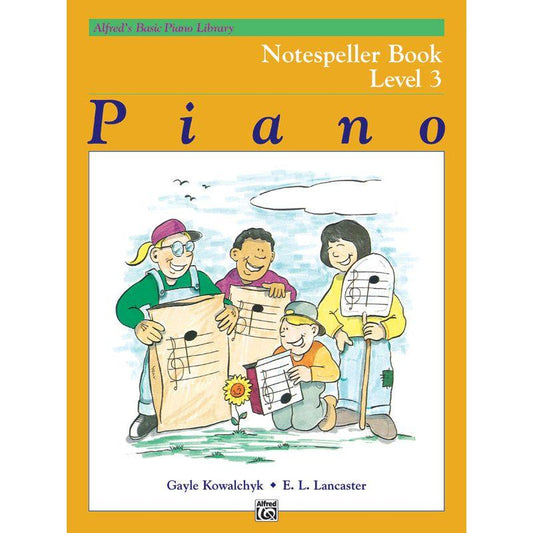 McK Alfred's Basic Piano Library: Notespeller Book 3