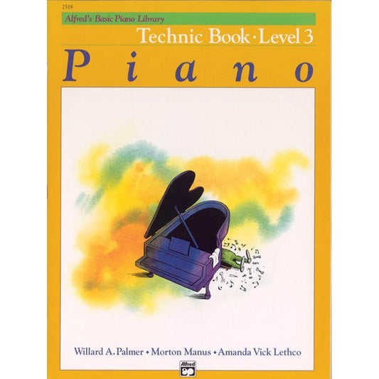 McK Alfred's Basic Piano Library: Technic Book 3