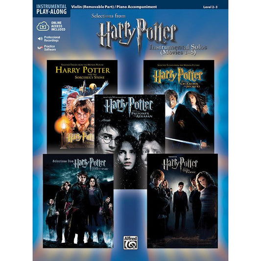 Harry Potter Instrumental Solos for Strings (Movies 1-5)