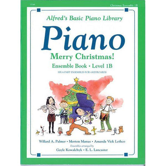 McK Alfred's Basic Piano Library: Merry Christmas! Ensemble, Book 1B