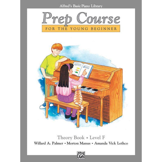 McK Alfred's Basic Piano Prep Course: Theory Book F