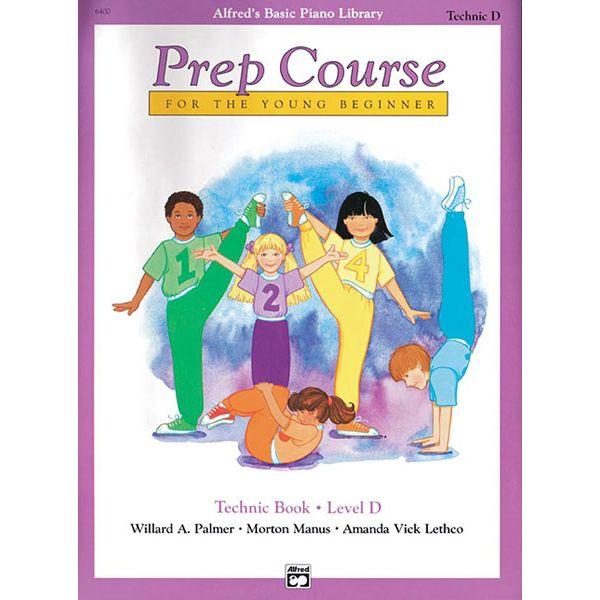 McK Alfred's Basic Piano Prep Course: Technic Book D