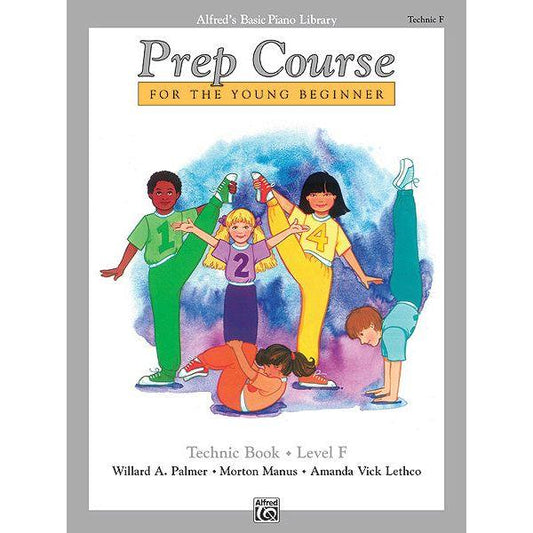 McK Alfred's Basic Piano Prep Course: Technic Book F