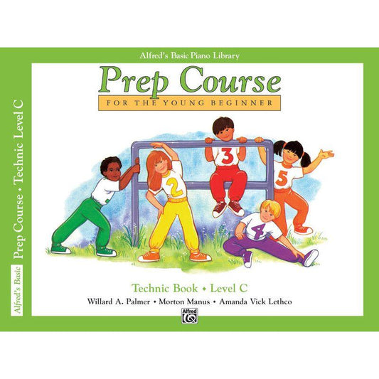 McK Alfred's Basic Piano Prep Course: Technic Book C