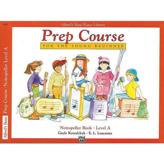 McK Alfred's Basic Piano Prep Course: Notespeller Book A