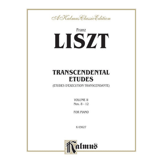 Transcendental Etudes, Volume II
