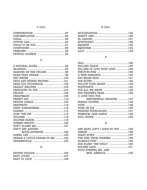 The Real Book - Volume I - Sixth Edition - Bass Clef