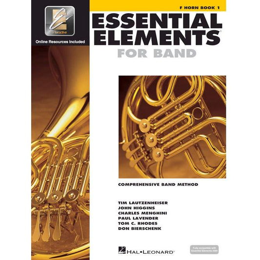 Essential Elements for Band - F Horn Book 1 with EEi
