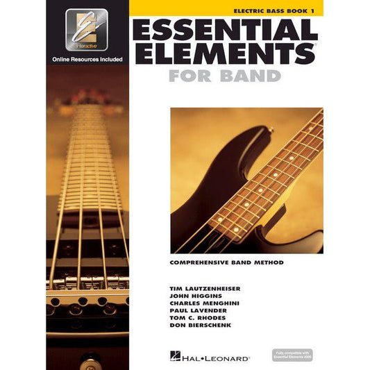 Essential Elements for Band - Electric Bass Book 1 with EEi