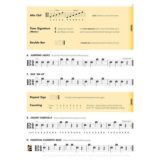 Viola Bk 1 - Essential Elements