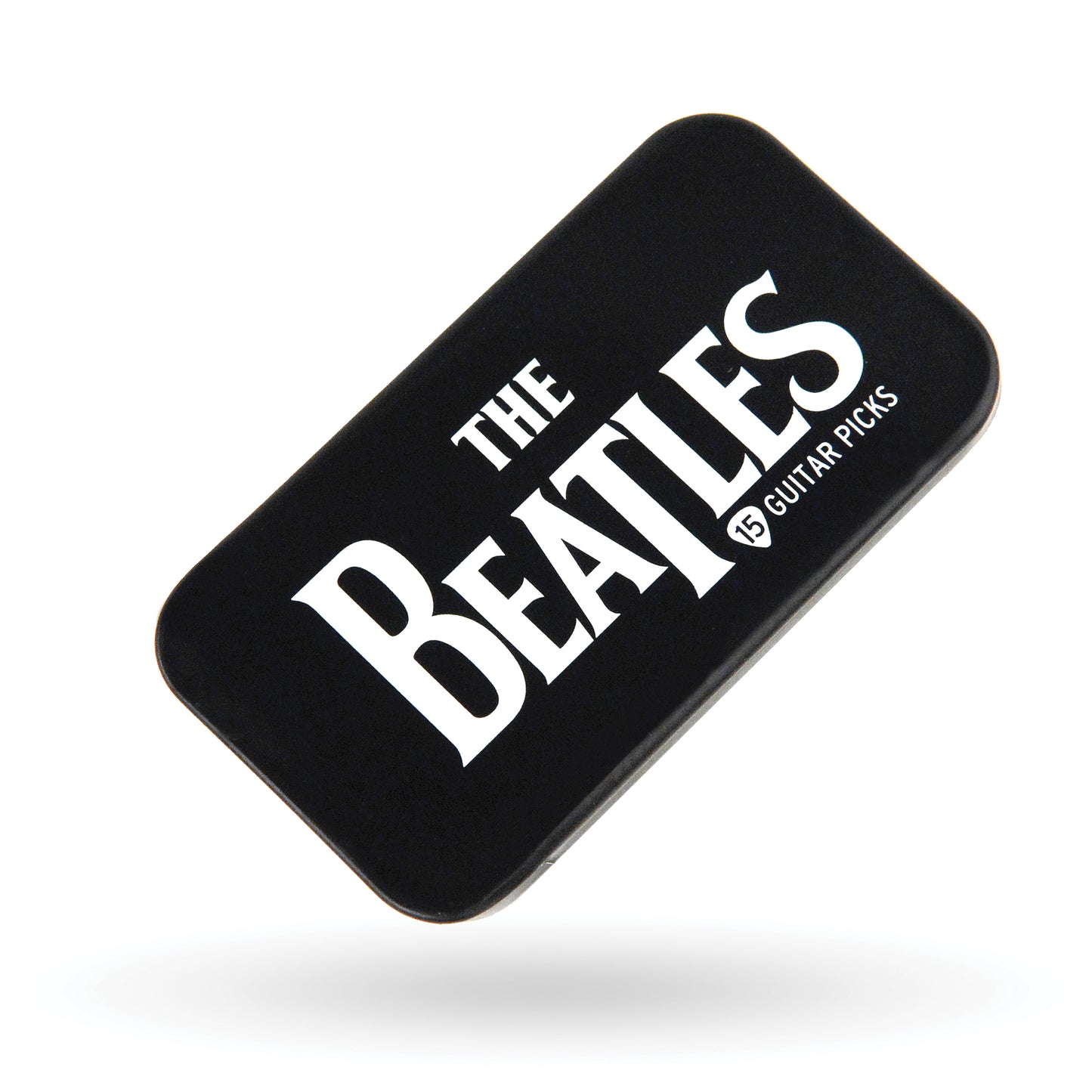 D'Addario Beatles Signature Guitar Pick Tins, Logo, 15 picks
