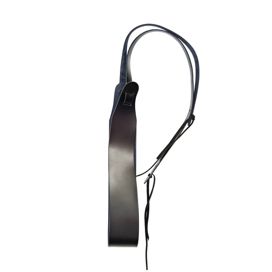 D'Addario Classic Leather Banjo Strap, Black