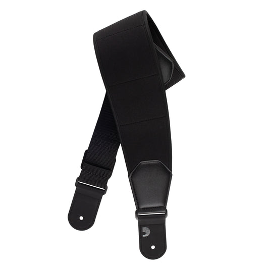 D'Addario Comfort Neoprene Guitar Strap, Black