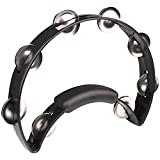 RhythmTech Solo Model Tambourine Black
