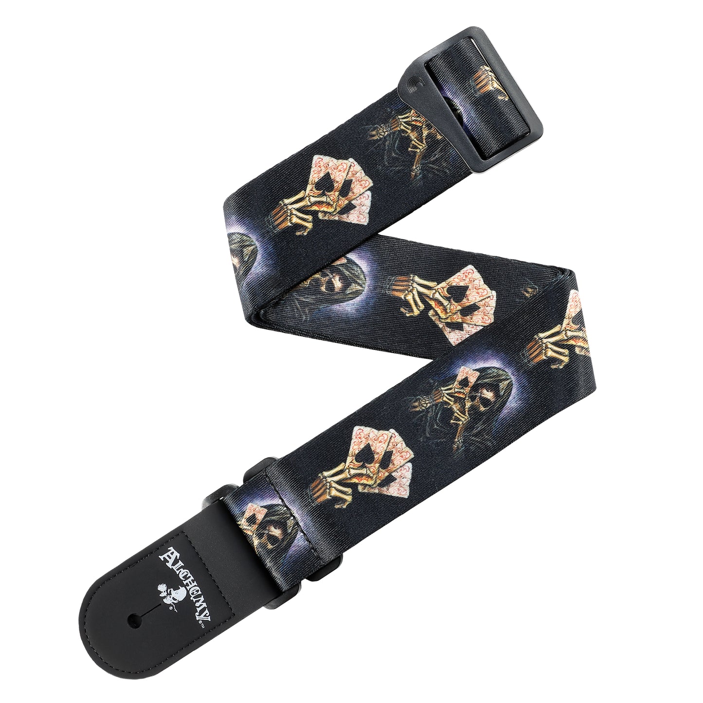 D'Addario Alchemy Guitar Strap, Reapers Ace
