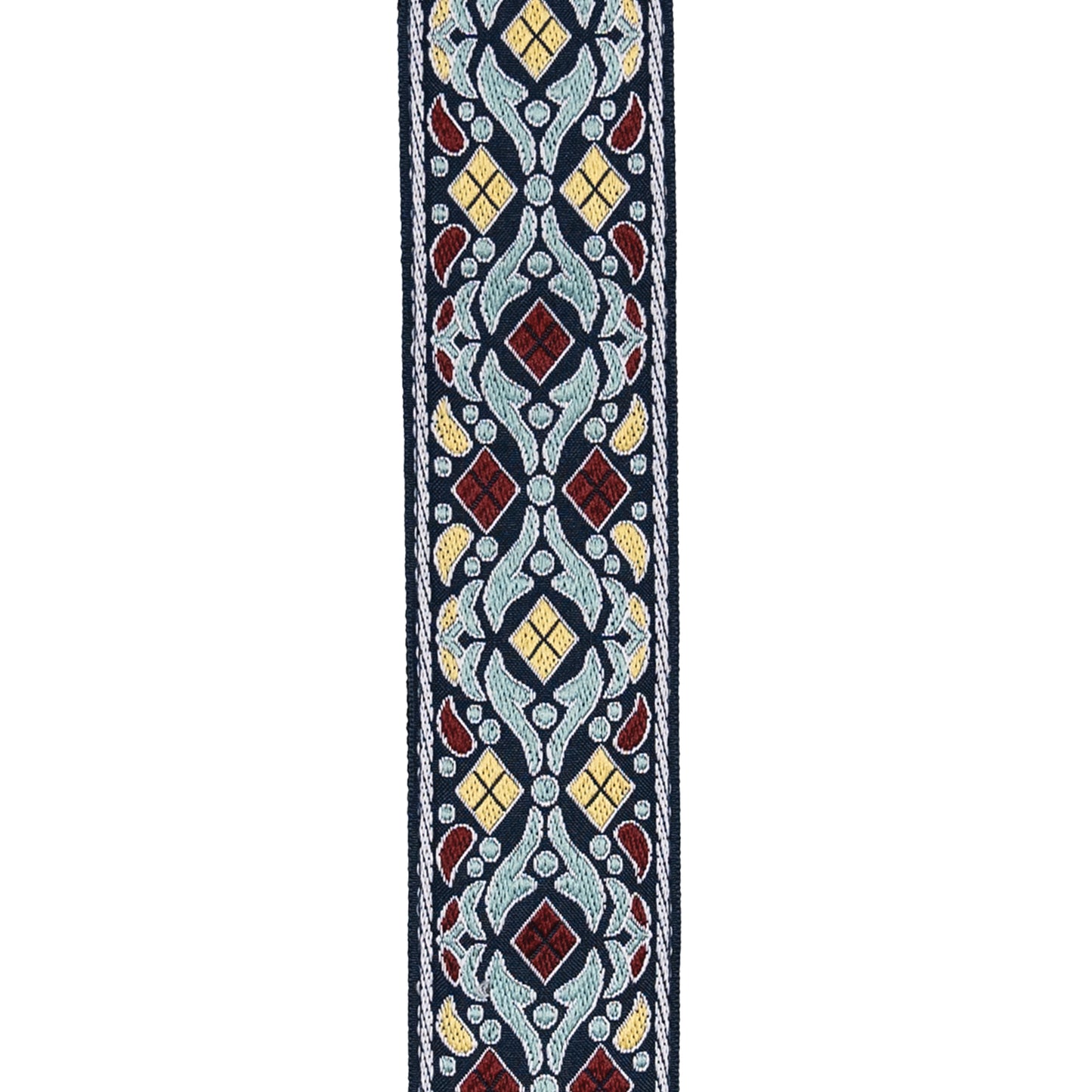 D'Addario Eco Jacquard Woven Guitar Strap, Navy
