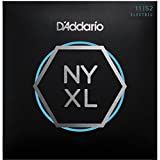 D'Addario NYXL1152 Nickel Wound Electric Guitar Strings, Medium Top /Heavy Botto...